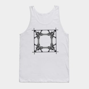 Eiffel Tower in Paris France Tank Top